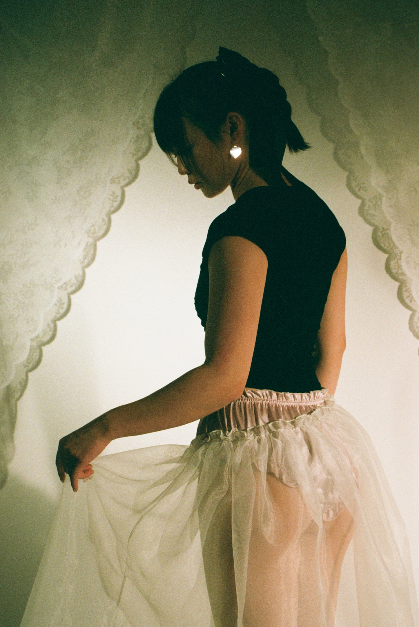 coucou skirt in blushing