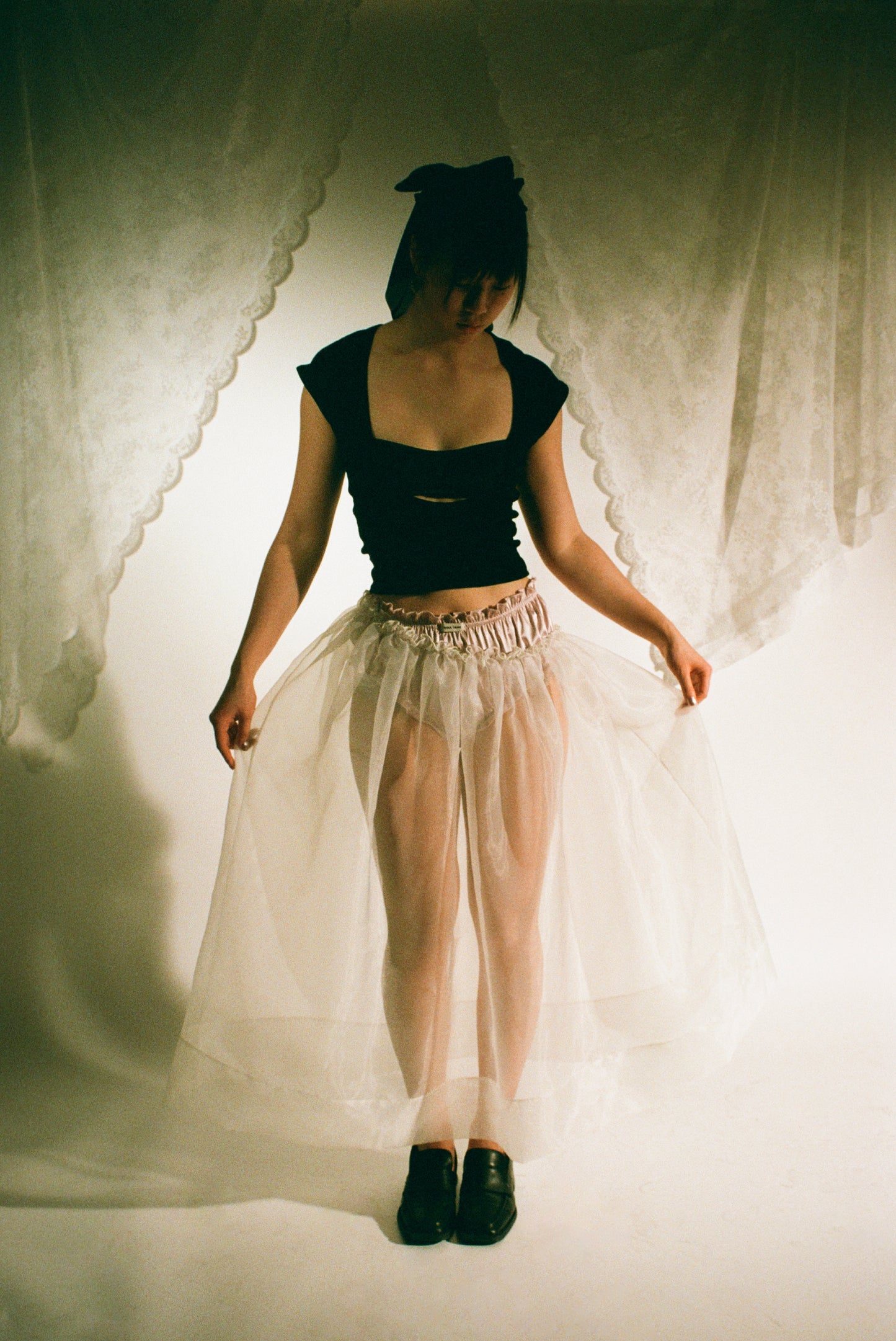 coucou skirt in blushing