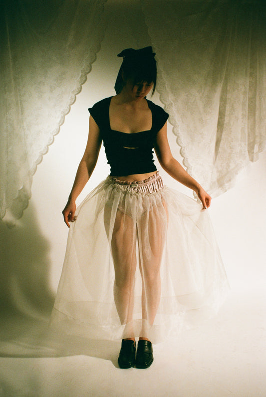 coucou skirt in blushing